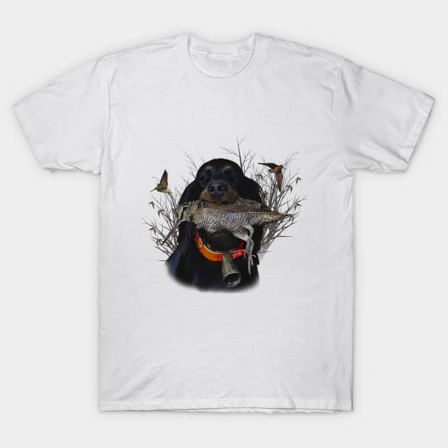 Gordon Setter T-Shirt by German Wirehaired Pointer 